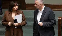 Tomasz Siemoniak i Monika Wielichowska w Sejmie