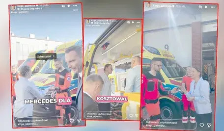 Kinga Gajewska rozdaje mercedesy