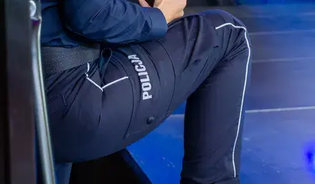 Policjant po akcji 