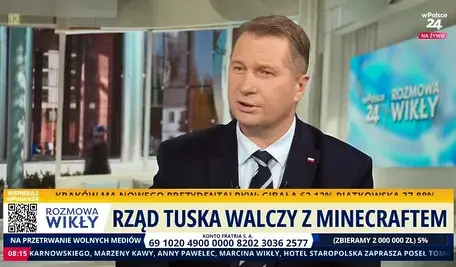 Przemysław Czarnek miażdży narrację Tuska 