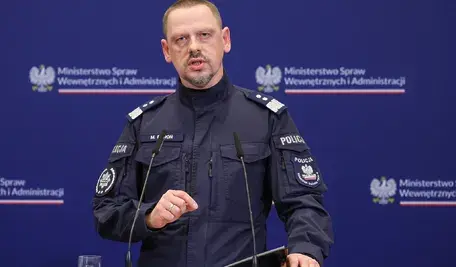 Komendant Główny Policji gen. insp. Marek Boroń