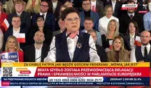 Beata Szydło podczas konwencji PiS