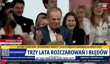 Donald Tusk składa obietnice, których nie zamierza dotrzymać