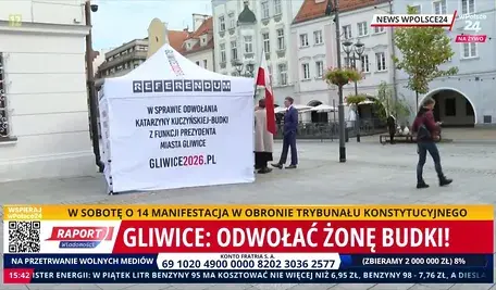 W Gliwicach trwa zbiórka podpisów za odwołaniem prezydent miasta