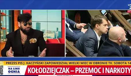 Krzysztof Rutkowski na antenie telewizji wPolsce24