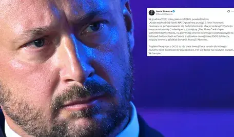 Były szef Biura Bezpieczeństwa Narodowego Jacek Siewiera podczas panelu "Bezpieczeństwo Made in Europe – czy jesteśmy gotowi na samowystarczalność?"