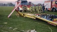 Tragedia pod Gdańskiem. Szybowiec runął z 50 metrów, pilot nie żyje