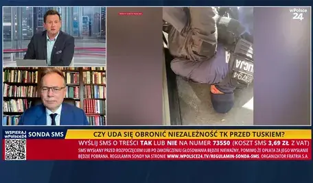 Zaatakowany mężczyzna
