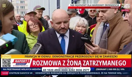 Posłowie PiS rozmawiali z żoną Piotra W.