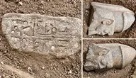Zauważył tajemniczy kamień przed domem. Odkryto monumentalne posągi Ramzesa II