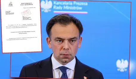 Minister finansów i gospodarki Andrzej Domański na konferencji prasowej po posiedzeniu Rady Ministrów, w KPRM w Warszawie, 29 bm. (ad)