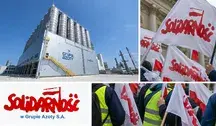 Kolaż_ Grupa Azoty i protest Solidarności
