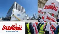 Kolaż_ Grupa Azoty i protest Solidarności