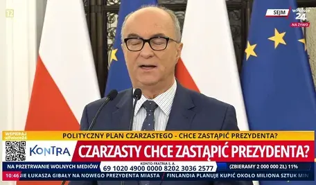 Włodzimierz Czarzasty wije się przed pytaniami Samuela Pereiry 