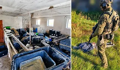 37-latek i 25-latka z Ukrainy produkowali mefedron na masową skalę. Grozi im 20 lat więzienia