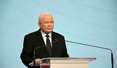 Prezes PiS Jarosław Kaczyński