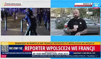 Zadyma we Francji, nadaje Jarząbek