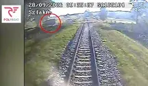 O krok od tragedii na torach