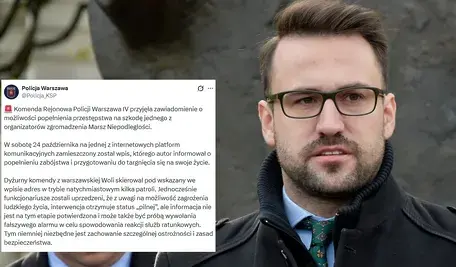 Policja wszczyna śledztwo ws. prowokatora, który spowodował wysłanie do domu mec. Bartosza Malewskiego uzbrojonych policjantów.