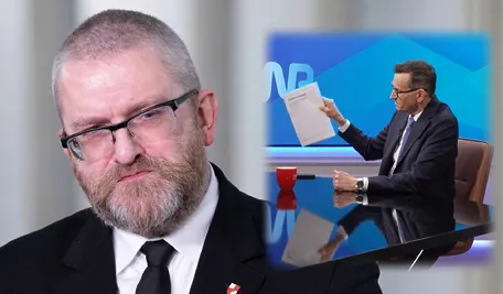 Grzegorz Braun i Mateusz Morawiecki