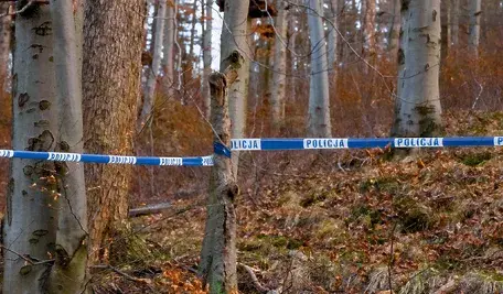 Policja zabezpieczyła teren