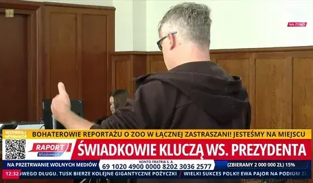 Piotr Głuchowski zeznaje prze sądem