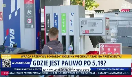 Miało być 5,19 zł za litr, jest wielkie rozczarowanie. Rząd miesiącami zwalał na prezydenta, a prawda wyszła na jaw