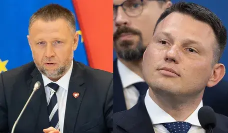 Marcin Kierwiński i Sławomir Mentzen