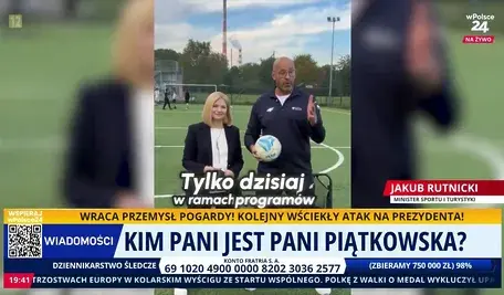 Lobbyści w tle i paniczny strach przed pytaniami? Piątkowska lawiruje przed wielką debatą w Telewizji wPolsce24!