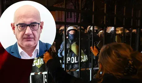 Bezprawne wejście policji do Trybunału Konstytucyjnego. ZPG Michał Ostrowski apeluje do prokuratorów.