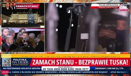 Chcieli uniemożliwić lądowanie prezydenta?
