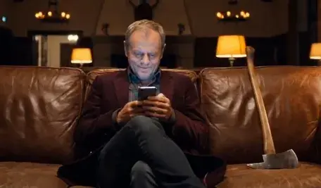 Donald Tusk ze spotu PiS