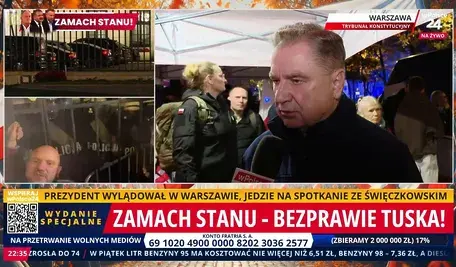 Szturm na ostatni bastion wolności. Piotr Duda przed gmachem TK: Marsz o Polskę zaczyna się już teraz!
