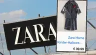 Takie przebranie dla dzieci na Halloween oferowała hiszpańska sieć Zara klientom w Niemczech. Po fali oburzenia, produkt wycofano