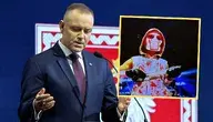 Prezydent Karol Nawrocki i zdjęcie ukraińskiego boksera