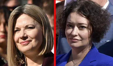 Monika Piątkowska i Anna Maria Żukowska