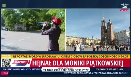 „Kraków bliżej niż myślisz! Hejnał na cześć Piątkowskiej rozbrzmiał… w podwarszawskich krzakach”