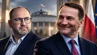 Radosław Sikorski i Adam Bielan podczas politycznego sporu dotyczącego spotkania z Donaldem Trumpem oraz tajemniczej wypowiedzi „If you know what I mean”.