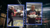 Karol Nawrocki i Manny Pacquiao 