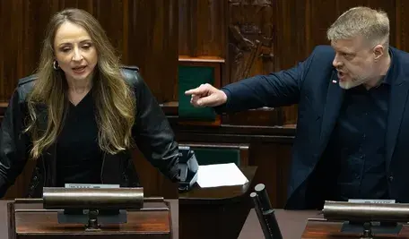 Agnieszka Dziemianowicz-Bąk i Adrian Zandberg