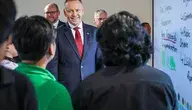 Prezydent Karol Nawrocki podczas wizyty na Filipinach