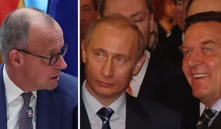 Merz oburzony udziałem byłego kanclerza Schroedera w przyjęciu urodzinowym Putin