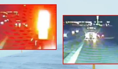 Ciężarówka jadąca pod prąd trasą S7. Jej kierowca był pijany