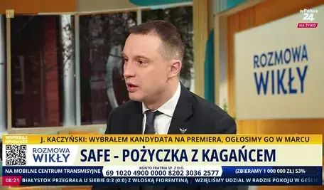 Krzysztof Mulawa w rozmowie z Marcinem Wikłą na antenie telewizji wPolsce24 