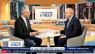Jacek Sasin w rozmowie z Marcinem Wikłą na antenie telewizji wPolsce24 w programie Rozmowa Wikły