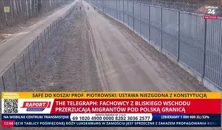 Mur na granicy, a pod nim budują tunele