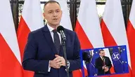 Tło konferencji prezydenta Nawrockiego i tło konferencji ministra Sikorskiego. Politycy KO "mają problem" z "wrażliwością prezydenta"