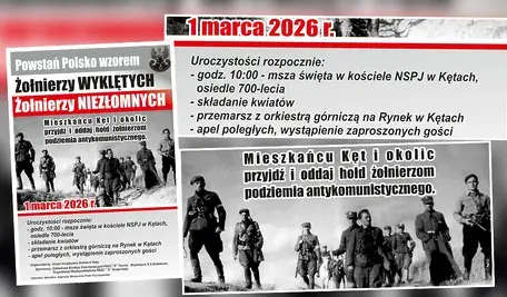 Narodowy Dzień Żołnierzy Wyklętych - uroczystości w Kętach