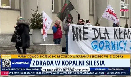 Zarząd kopalni oszukał górników? Trwa protest przeciwko zwolnieniom