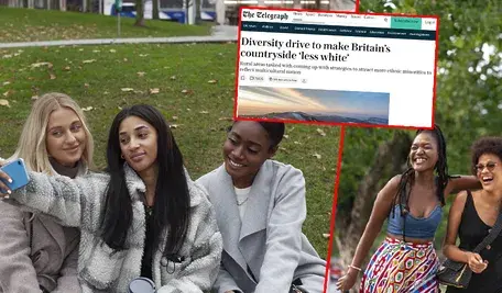 Władze brytyjskich parków krajobrazowych chcą przyciągnąć do nich więcej mniejszości etnicznych